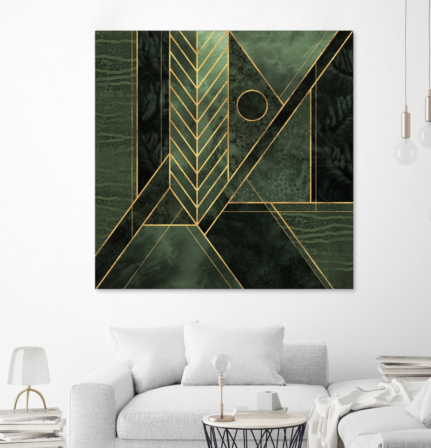 Modern Wild 2 by Elisabeth Fredriksson on GIANT ART - green digital painting