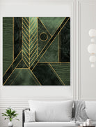 Modern Wild 2 by Elisabeth Fredriksson on GIANT ART - green digital painting