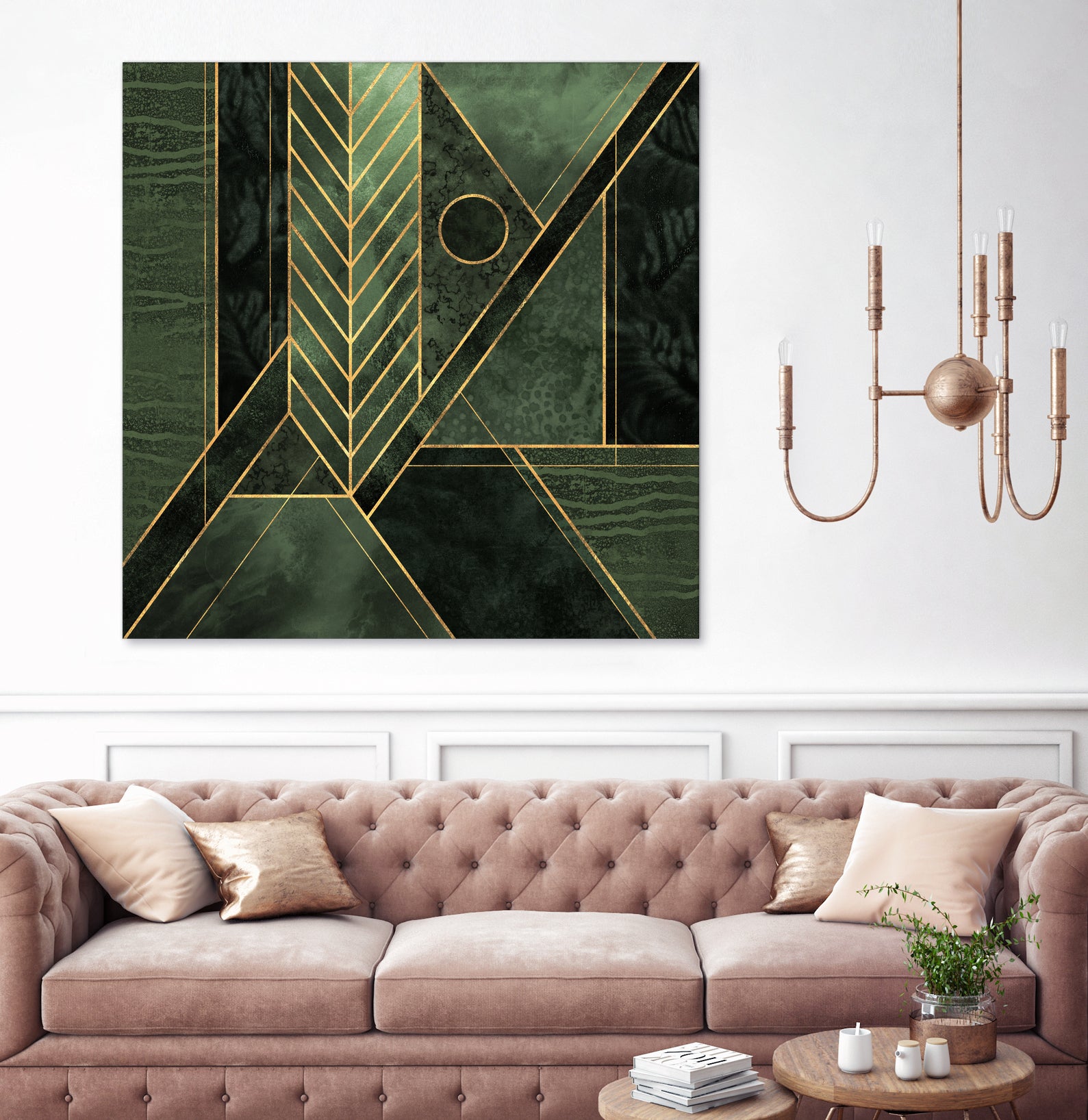 Modern Wild 2 by Elisabeth Fredriksson on GIANT ART - green digital painting