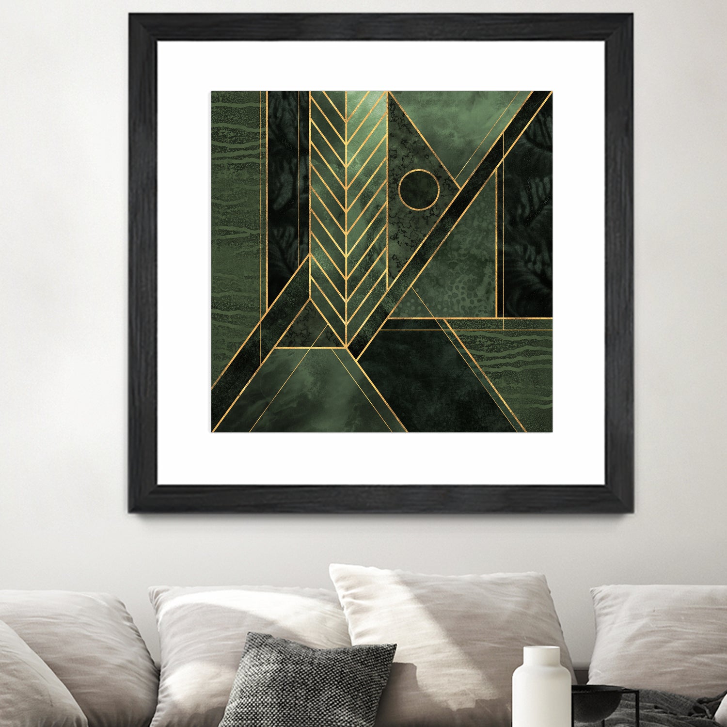 Modern Wild 2 by Elisabeth Fredriksson on GIANT ART - green digital painting