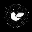 White Owl by Medina Krluch on GIANT ART - white vector illustration