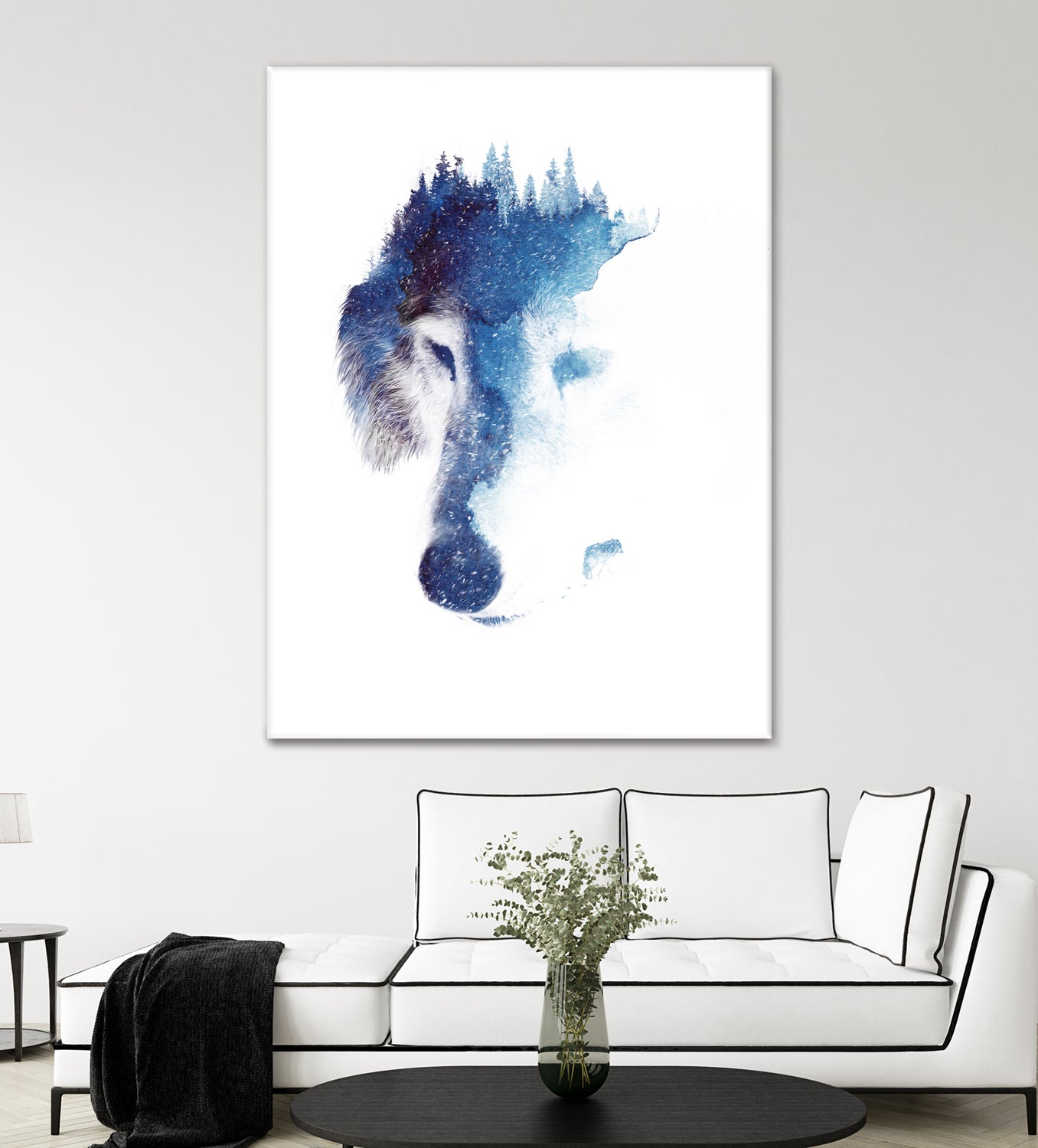 Through many storms by Robert Farkas on GIANT ART - blue digital painting