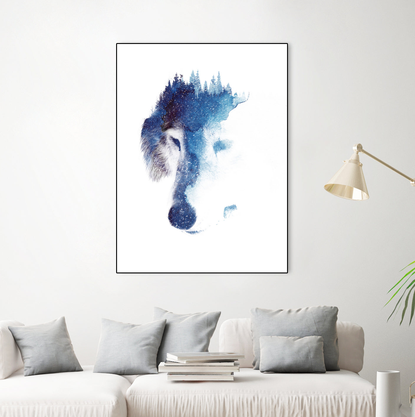 Through many storms by Robert Farkas on GIANT ART - blue digital painting