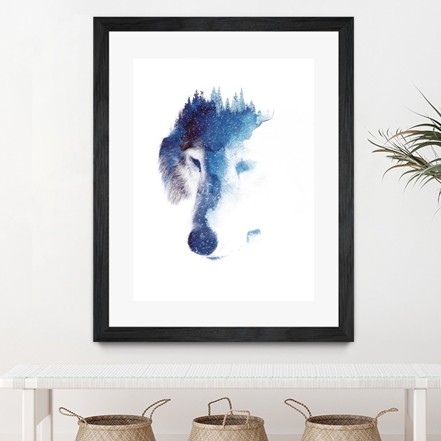 Through many storms by Robert Farkas on GIANT ART - blue digital painting