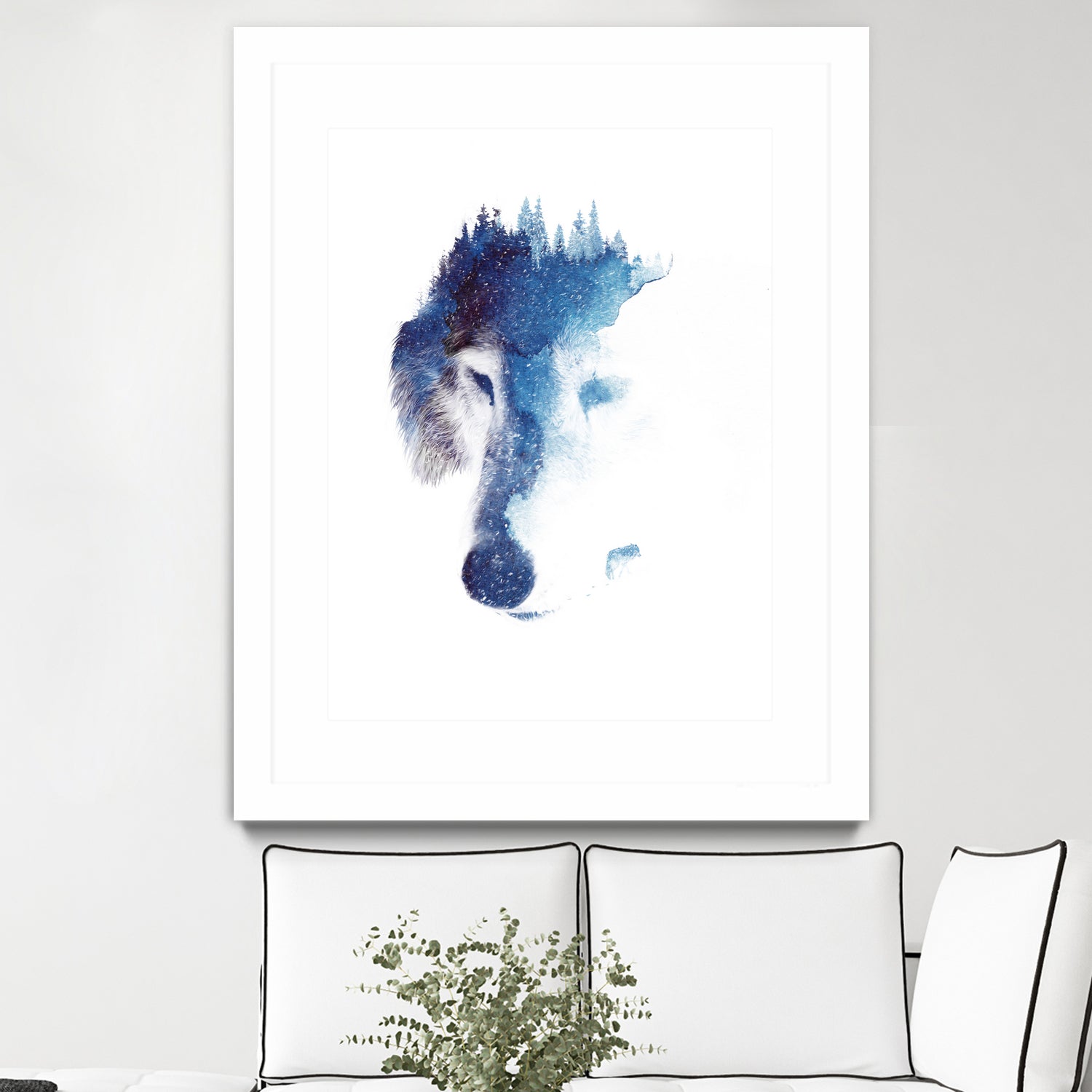 Through many storms by Robert Farkas on GIANT ART - blue digital painting