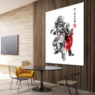 Brotherhood Sumi-e by Antonio Camarena on GIANT ART - white digital painting