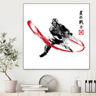 Star Warrior Sumi-e by Antonio Camarena on GIANT ART - white digital painting