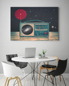 Space Radio by Victor Vercesi on GIANT ART - blue digital drawing
