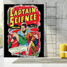 Torn Comic book cover | Retro| Science hero | Vintage by TULIO ALMEIDA on GIANT ART - red digital drawing