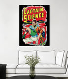 Torn Comic book cover | Retro| Science hero | Vintage by TULIO ALMEIDA on GIANT ART - red digital drawing