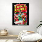 Torn Comic book cover | Retro| Science hero | Vintage by TULIO ALMEIDA on GIANT ART - red digital drawing