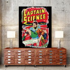 Torn Comic book cover | Retro| Science hero | Vintage by TULIO ALMEIDA on GIANT ART - red digital drawing