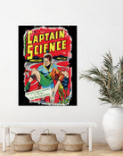 Torn Comic book cover | Retro| Science hero | Vintage by TULIO ALMEIDA on GIANT ART - red digital drawing
