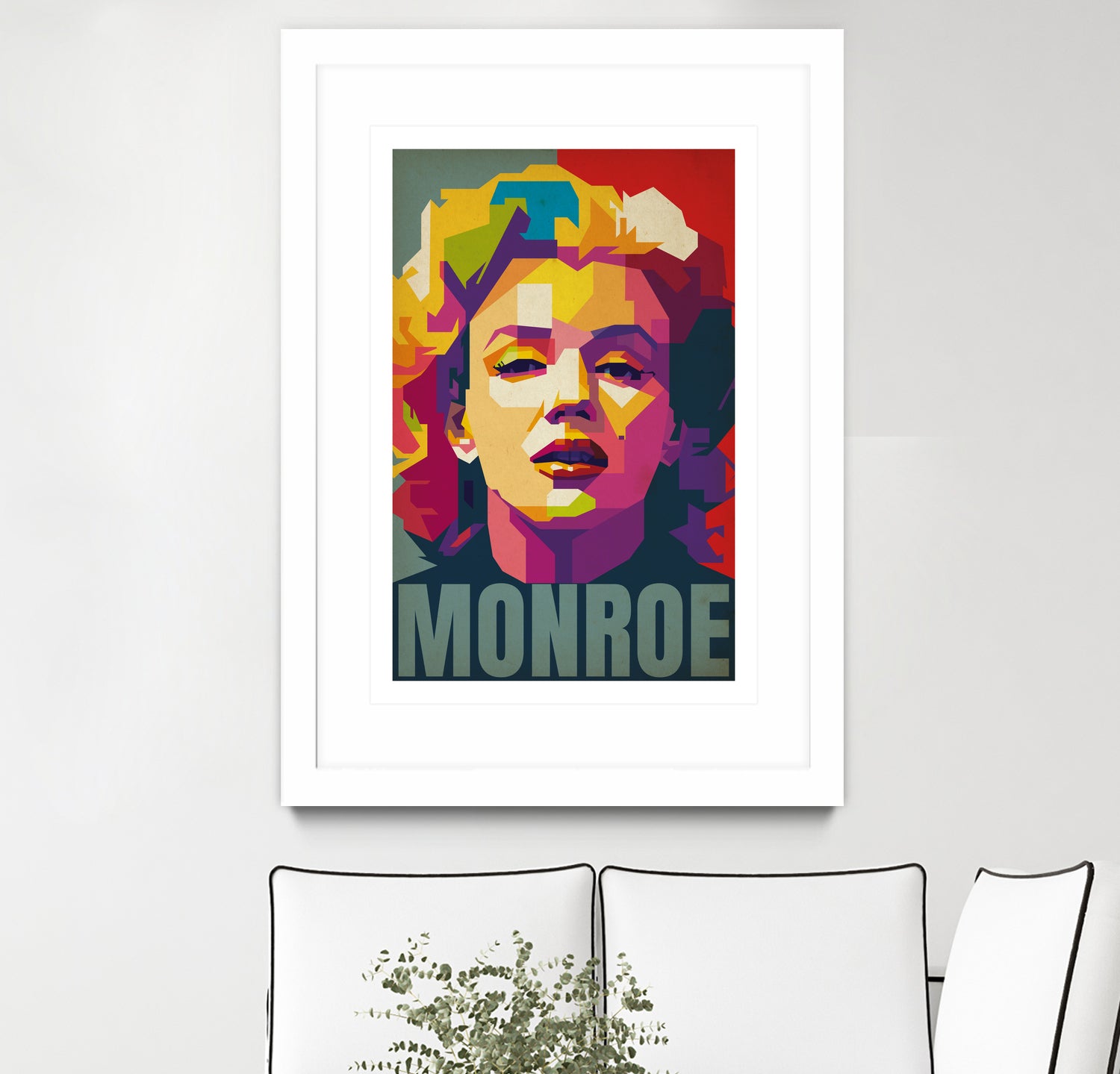 Marilyn Monroe Pop Art by Adam Khabibi on GIANT ART - red digital drawing