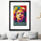 Marilyn Monroe Pop Art by Adam Khabibi on GIANT ART - red digital drawing