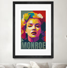 Marilyn Monroe Pop Art by Adam Khabibi on GIANT ART - red digital drawing