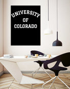 UNIVERSITY OF COLORADO Shirt by GLENN FREY from THE EAGLES by Oleg Valerievich on GIANT ART - black character design