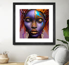 African by Faruk Soyarat on GIANT ART - blue digital painting