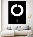 ENSO IN SWITZERLAND by Paolo Bordegoni on GIANT ART - black typography