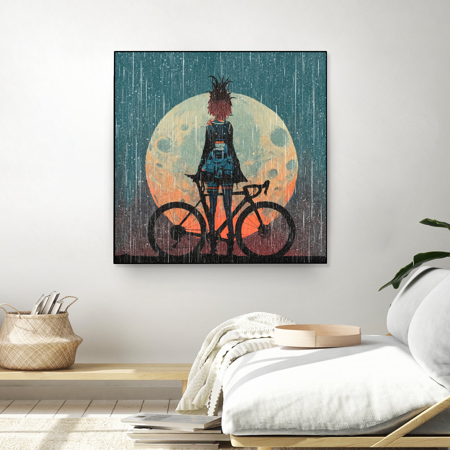 MTB Downhill and Wild Riders by Ilya Danilov on GIANT ART - gray digital painting