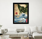 Great Old One in Japan by Antonio Camarena on GIANT ART - black digital painting