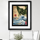 Great Old One in Japan by Antonio Camarena on GIANT ART - black digital painting