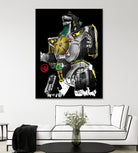 Dragonzord watercolor by Antonio Camarena on GIANT ART - white digital painting