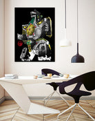 Dragonzord watercolor by Antonio Camarena on GIANT ART - white digital painting