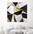 Geometry / Gold by Elisabeth Fredriksson on GIANT ART - yellow mixed media