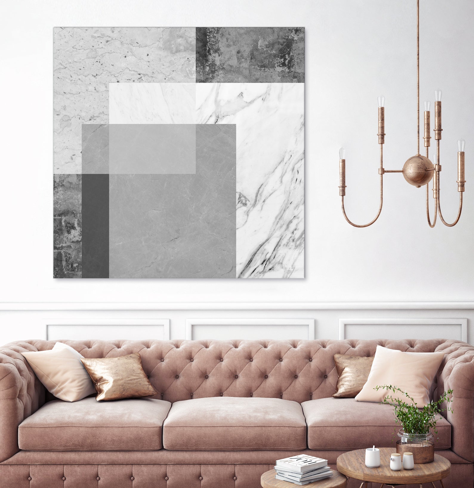 Concrete geometry 04 by Vitor Costa on GIANT ART - gray digital painting