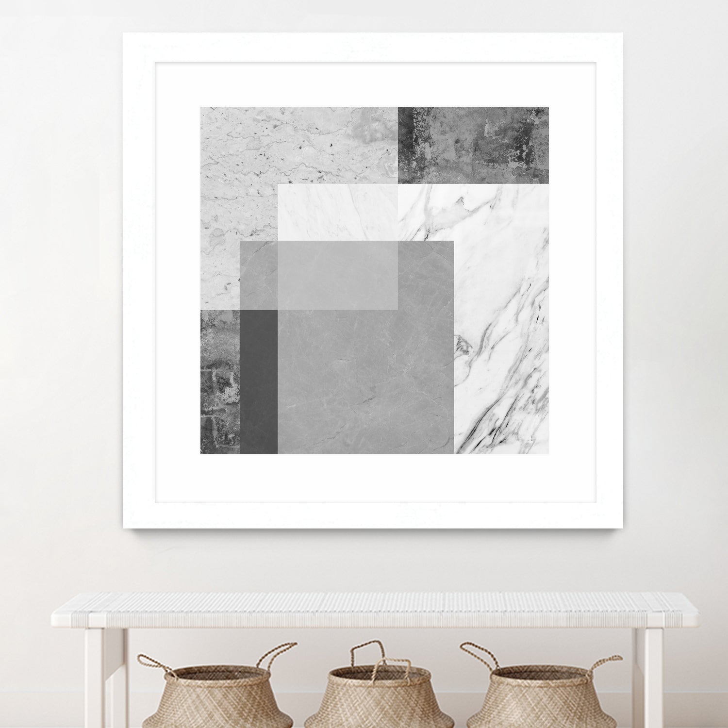 Concrete geometry 04 by Vitor Costa on GIANT ART - gray digital painting