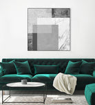 Concrete geometry 04 by Vitor Costa on GIANT ART - gray digital painting