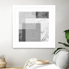 Concrete geometry 04 by Vitor Costa on GIANT ART - gray digital painting