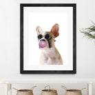 Dog With Bubble Gum by miguel angel romero franco on GIANT ART - pink photo manipulation