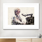 Elton john by miguel angel romero franco on GIANT ART - gray photo manipulation