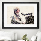 Elton john by miguel angel romero franco on GIANT ART - gray photo manipulation