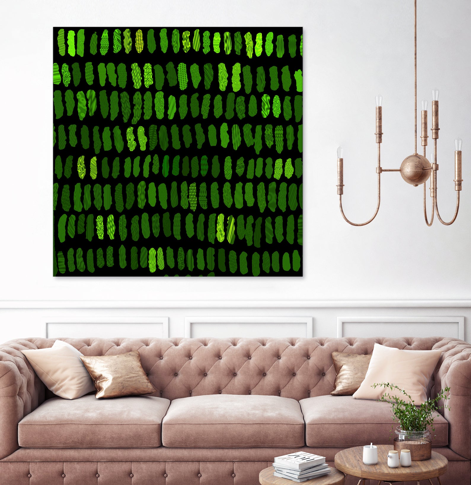 Green Cells by Victor Fitzsimons on GIANT ART - green photo manipulation