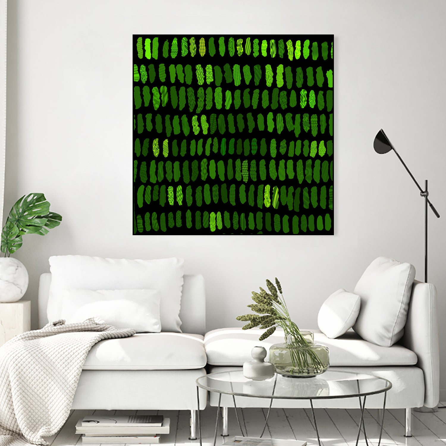 Green Cells by Victor Fitzsimons on GIANT ART - green photo manipulation