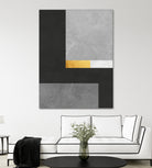 Concrete geometry 08 by Vitor Costa on GIANT ART - gray digital painting