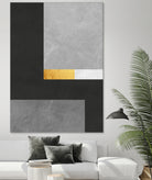 Concrete geometry 08 by Vitor Costa on GIANT ART - gray digital painting