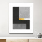 Concrete geometry 08 by Vitor Costa on GIANT ART - gray digital painting