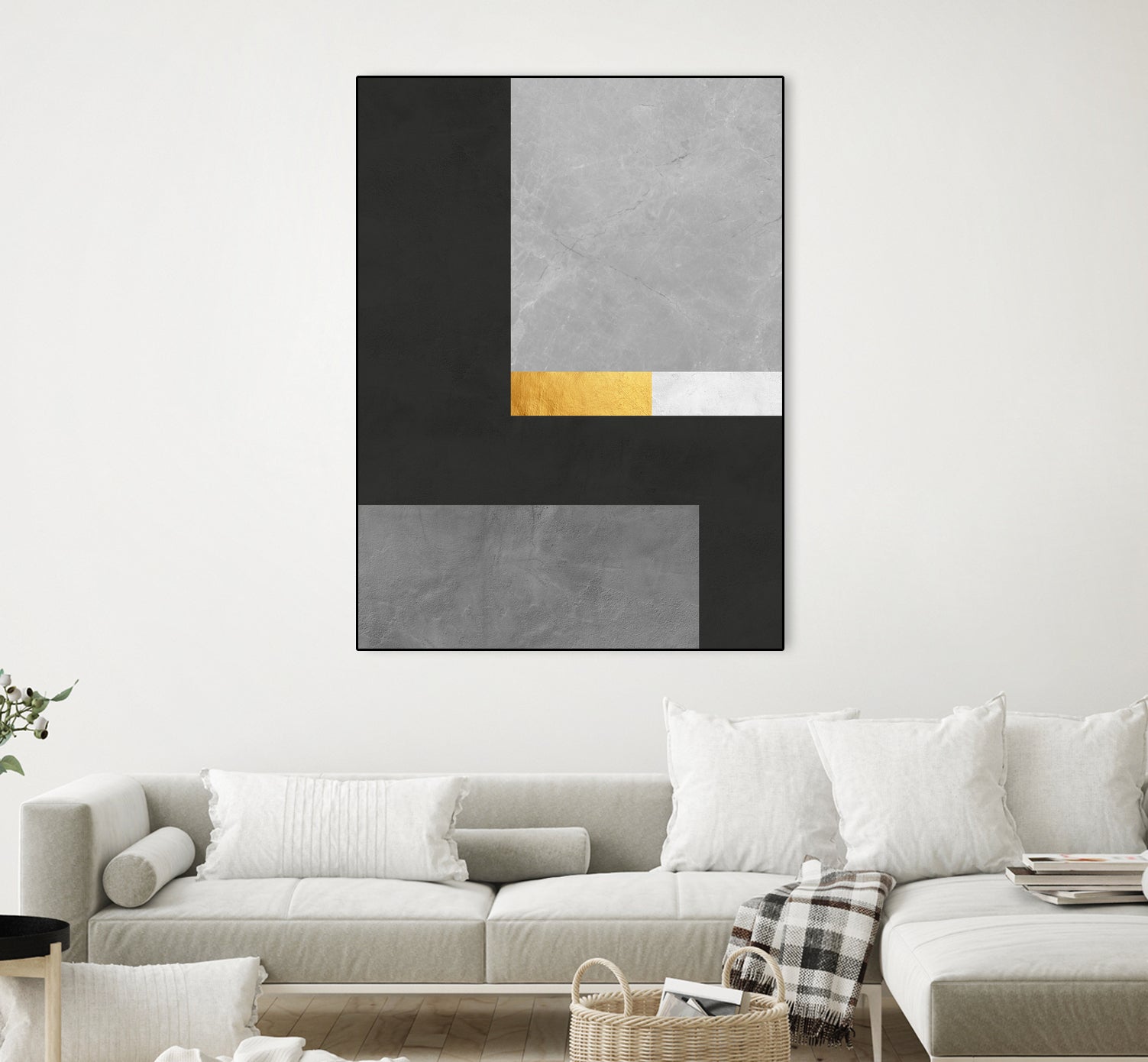 Concrete geometry 08 by Vitor Costa on GIANT ART - gray digital painting