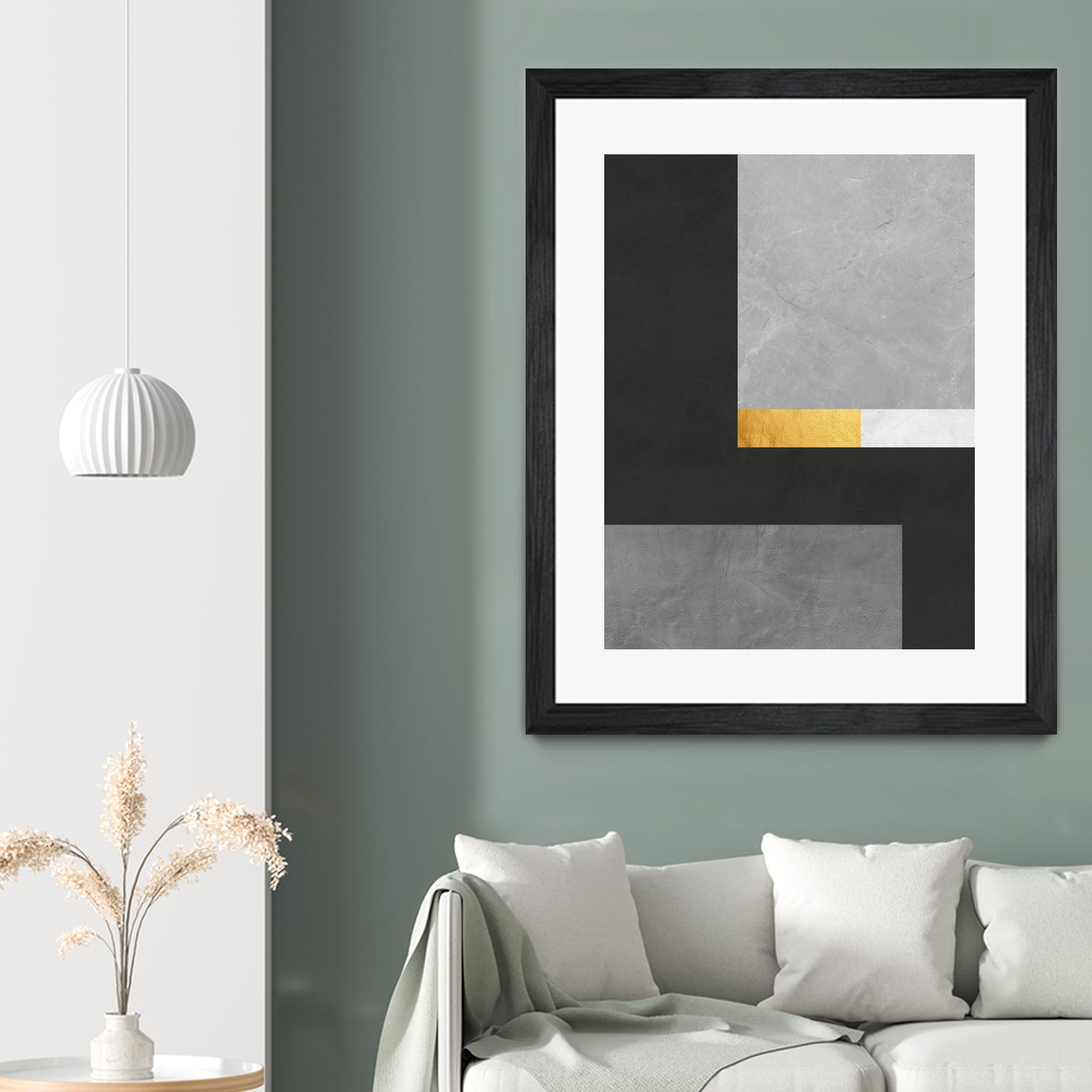 Concrete geometry 08 by Vitor Costa on GIANT ART - gray digital painting