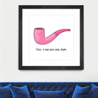 Pipe by Idil Keysan on GIANT ART - pink digital drawing