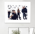 metallica glass art by sleep mountain on GIANT ART - white digital painting