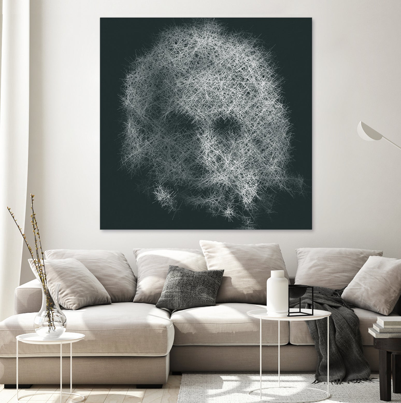 Pro 55. Albert Einstein 21st Century by Mix Wu on GIANT ART - green processing/programming