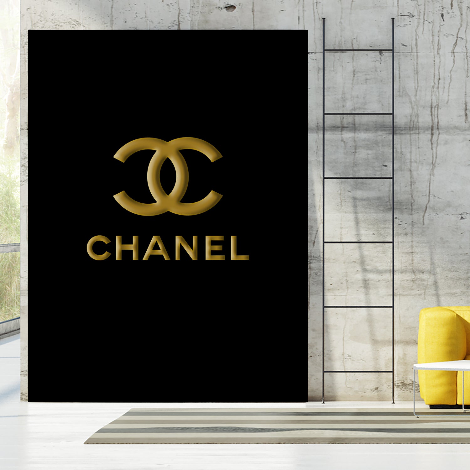 Chanel by miguel angel romero franco on GIANT ART - black digital drawing