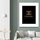 Chanel by miguel angel romero franco on GIANT ART - black digital drawing