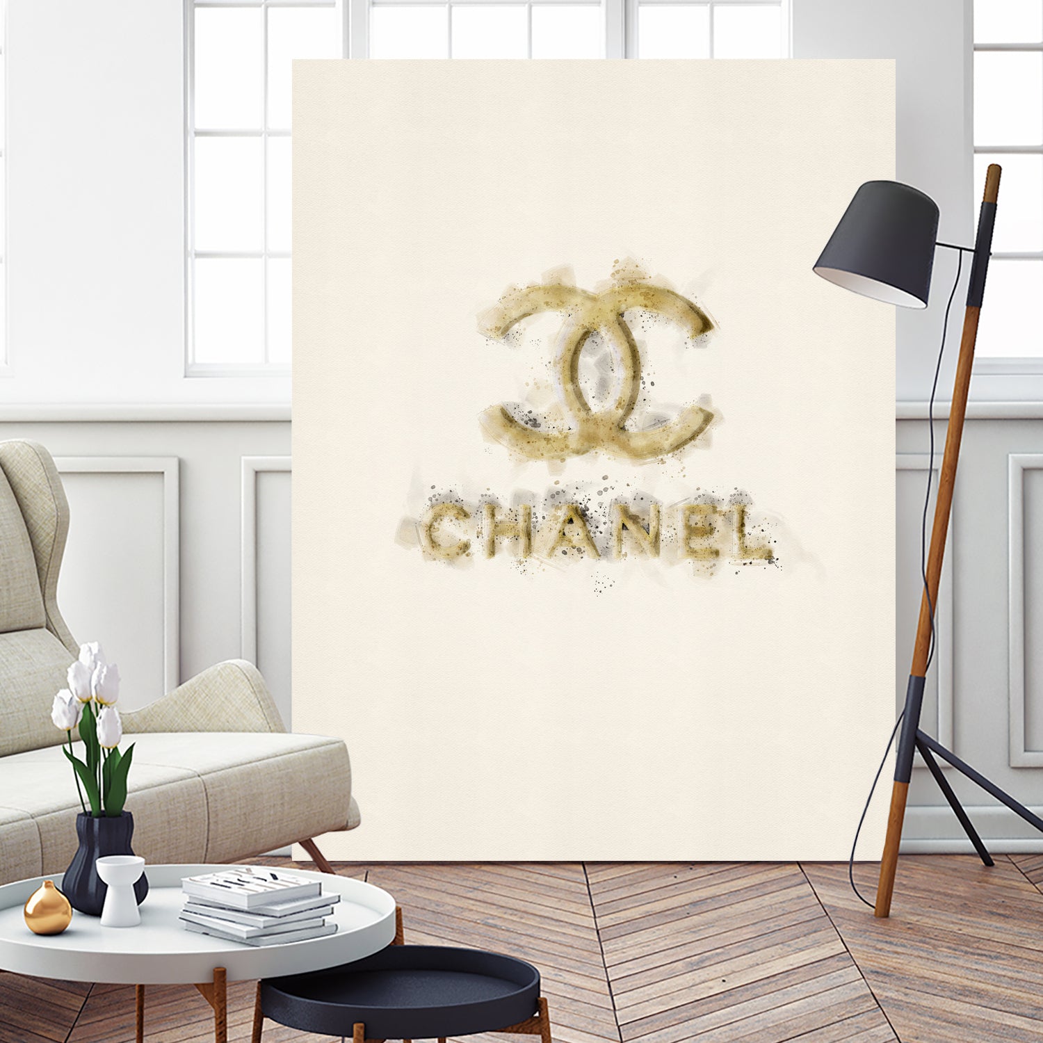 Chanel by miguel angel romero franco on GIANT ART - white digital drawing