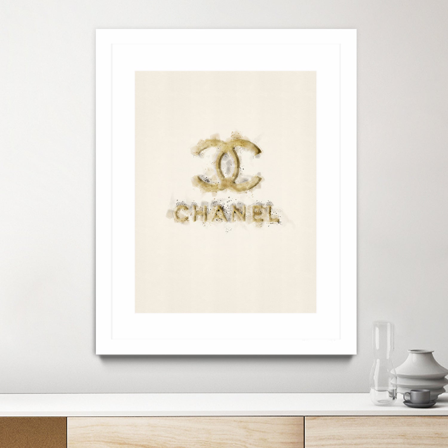 Chanel by miguel angel romero franco on GIANT ART - white digital drawing